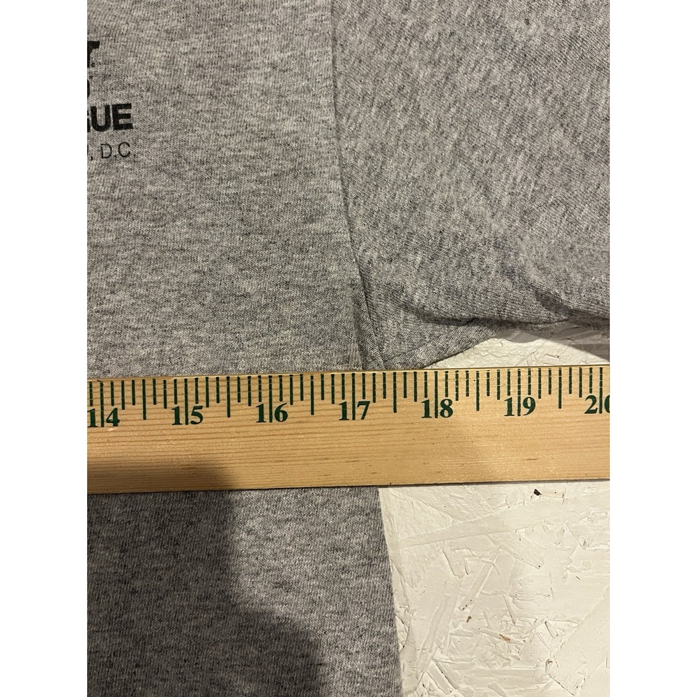 Vintage First Lego League Volunteer‎ Shirt Mens Medium Toys Gray Short Sleeve - Picture 8 of 11